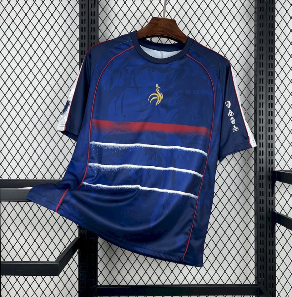 2026 Mens France Zizou #10 Comma Football Jersey