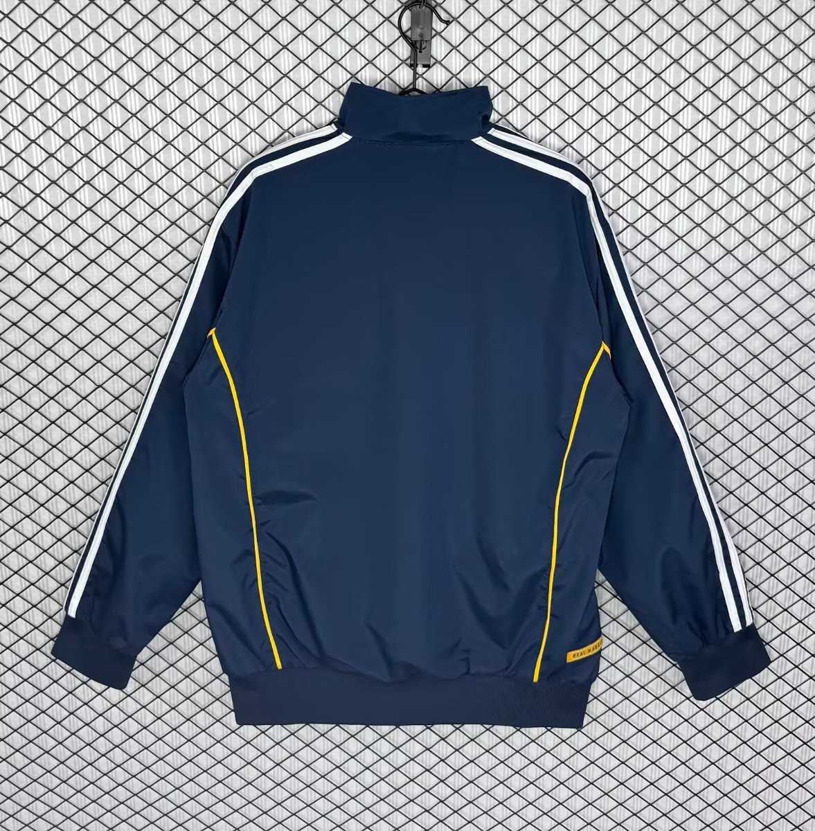 Retro 99/00 Real Madrid Navy Windbreaker