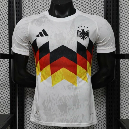Player Version 2026 Germany White with Black Red Special Edition Jersey