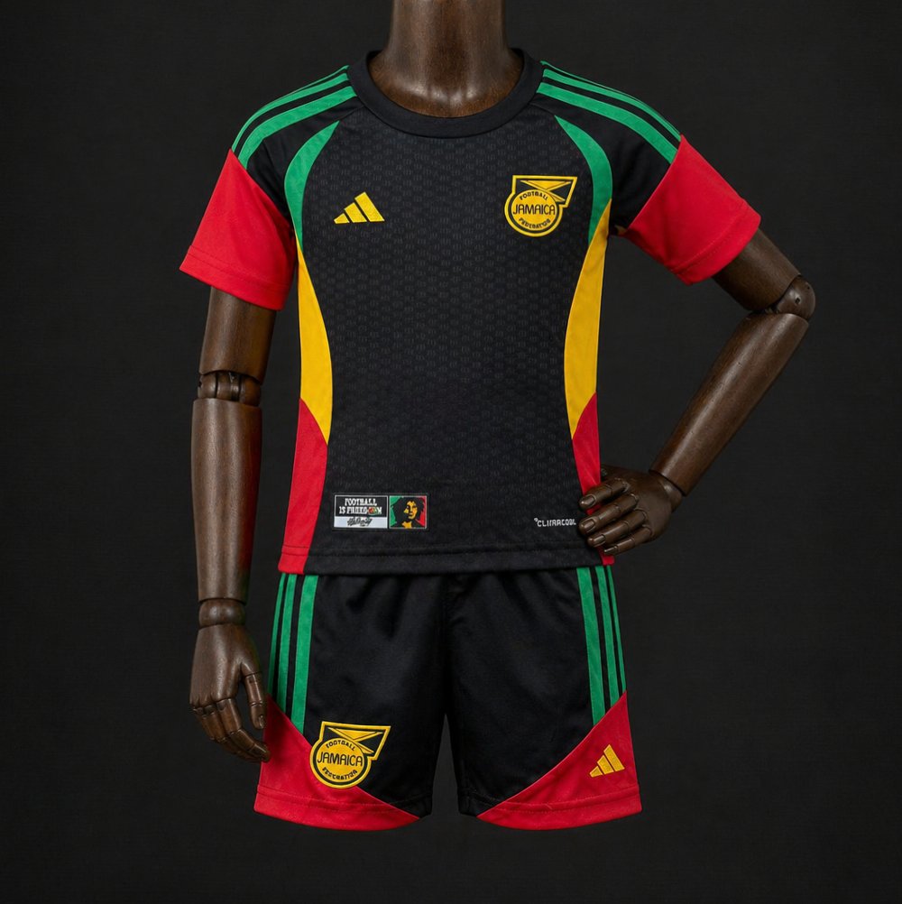2026 Kids Jamaica 26 x Bob Marley Away Pre Match Jersey