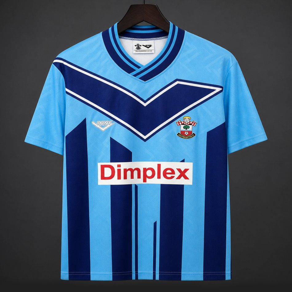 Retro 93/94 Southampton Away Blue Jersey