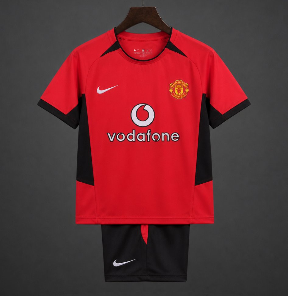 Retro Kids 10/11 Manchester United Home Jersey