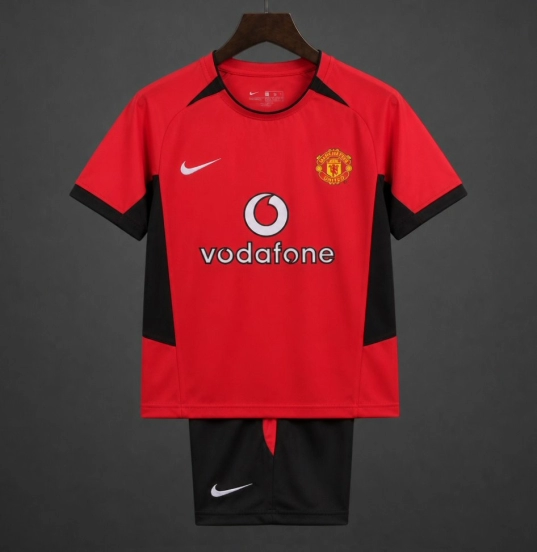 Retro Kids 10/11 Manchester United Home Jersey