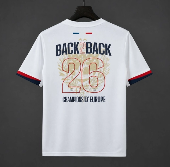 2 Star 25/26 PSG Away Jersey