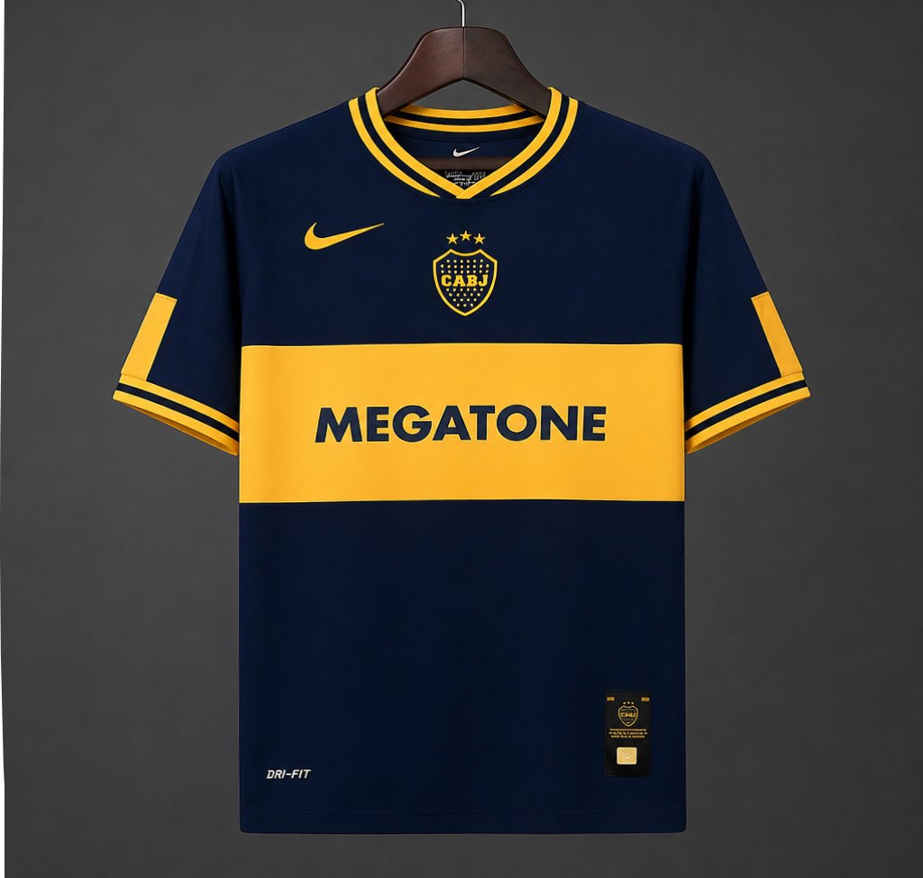 Retro 06/07 Boca Juniors Home Jersey