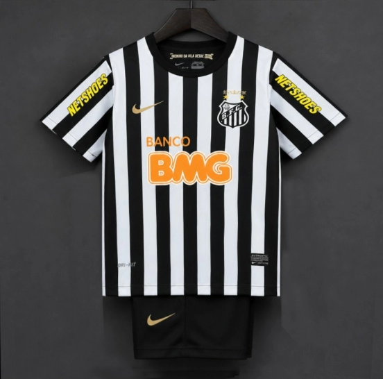 Retro Kids 2013 Santos Away Jersey