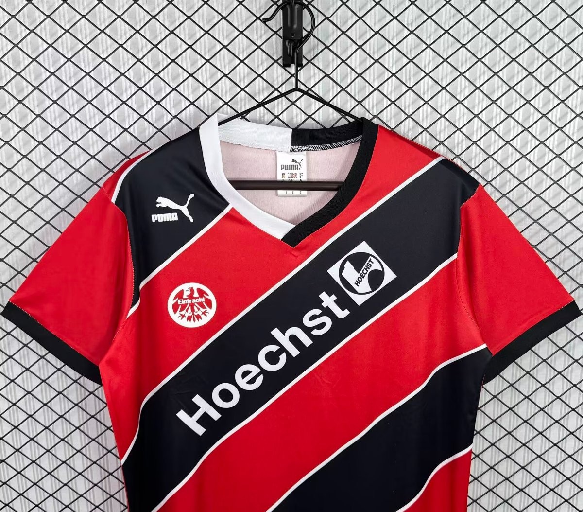 Retro 1980s Eintracht Frankfurt Home Jersey