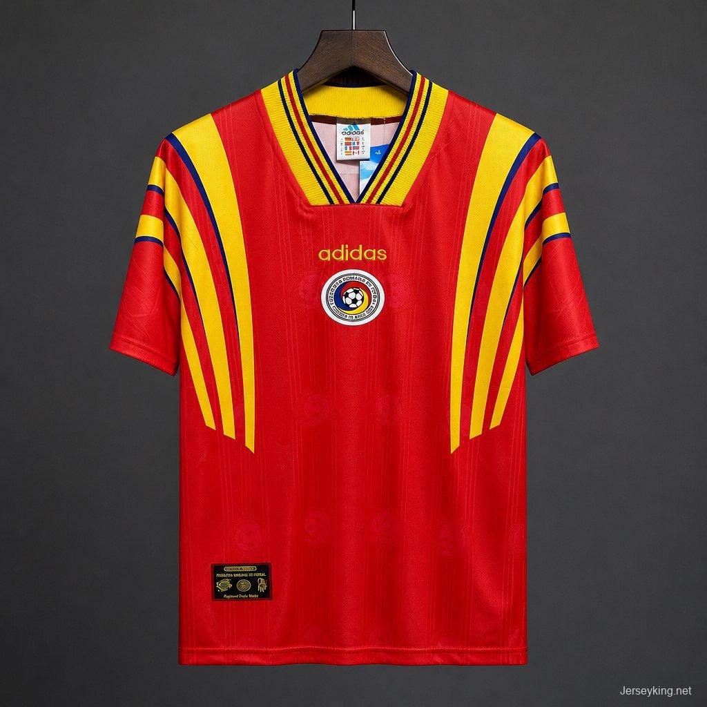 Retro 1996 Romania Home Jersey