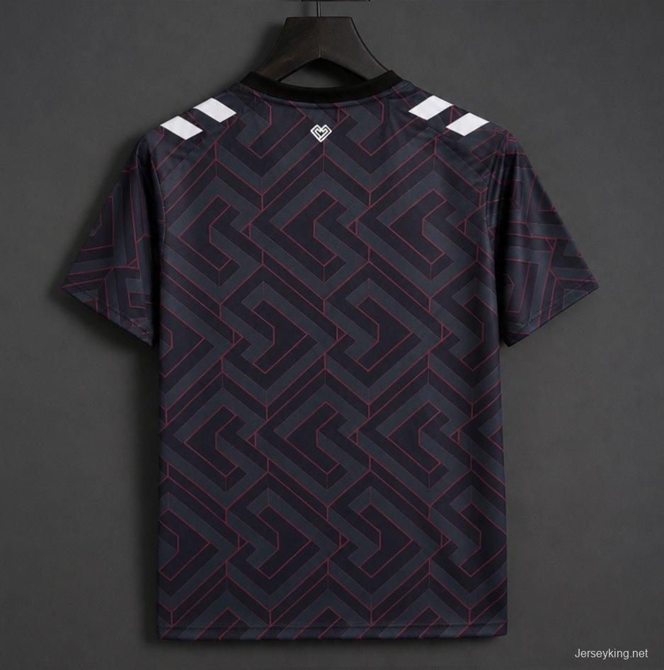 26/27 Heart of Midlothian FC Goalkeeper Away Black Jersey