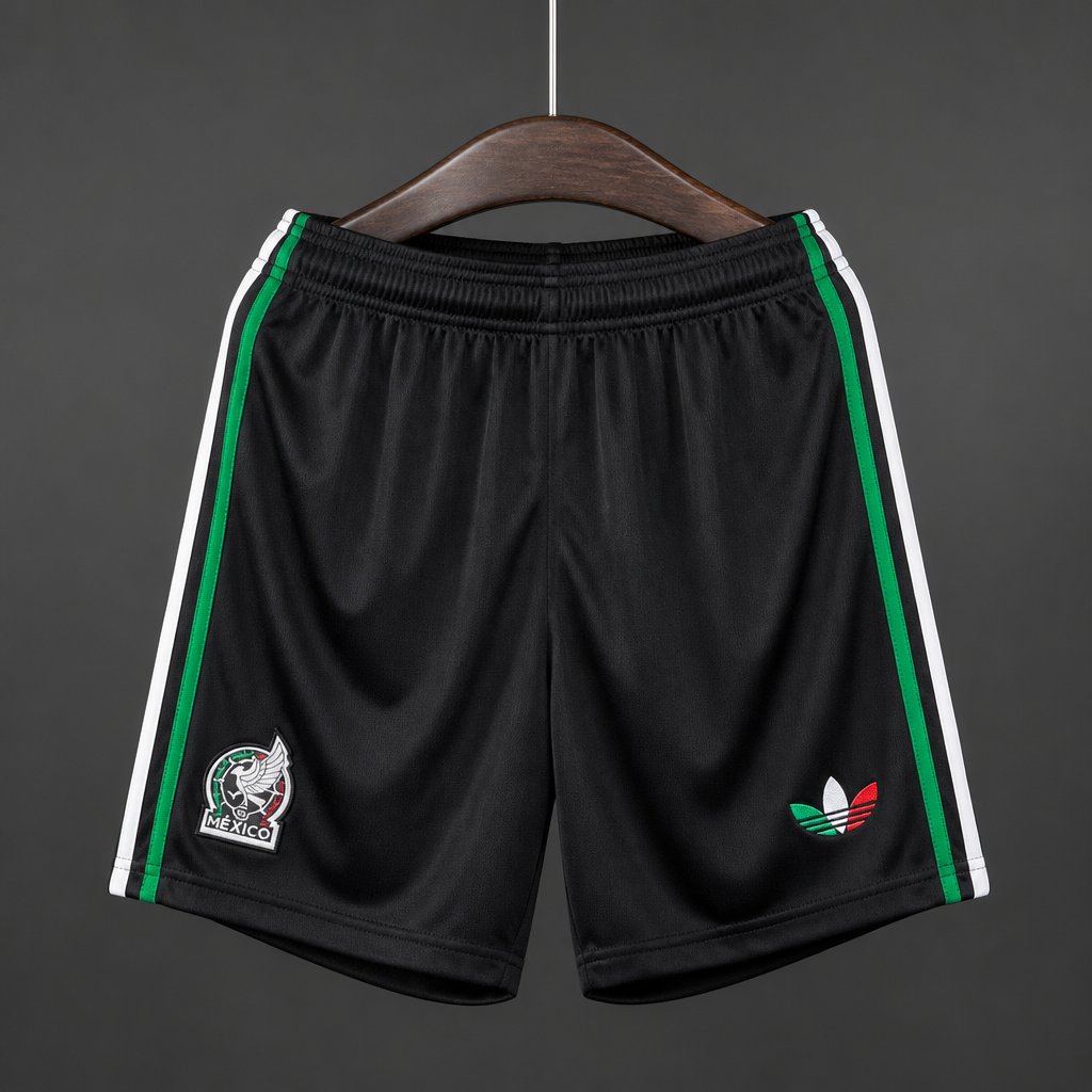 2026 Mexico Third  Black Shorts