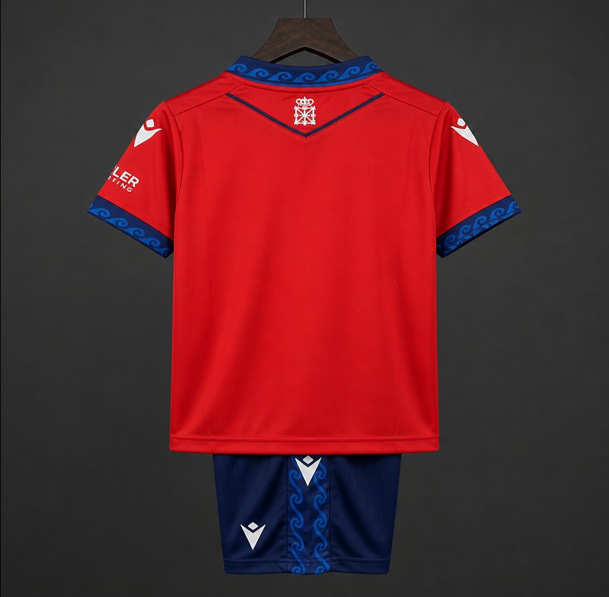 26/27 Kids CA Osasuna Home Jersey