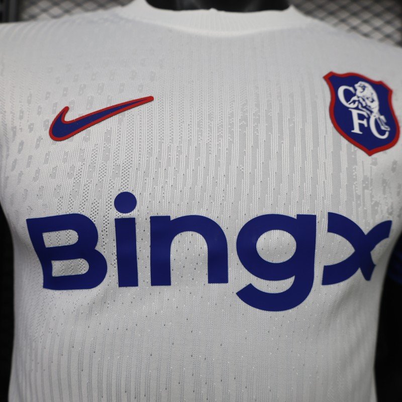 Player Version 26/27 Chelsea White with Blue  Away Jersey