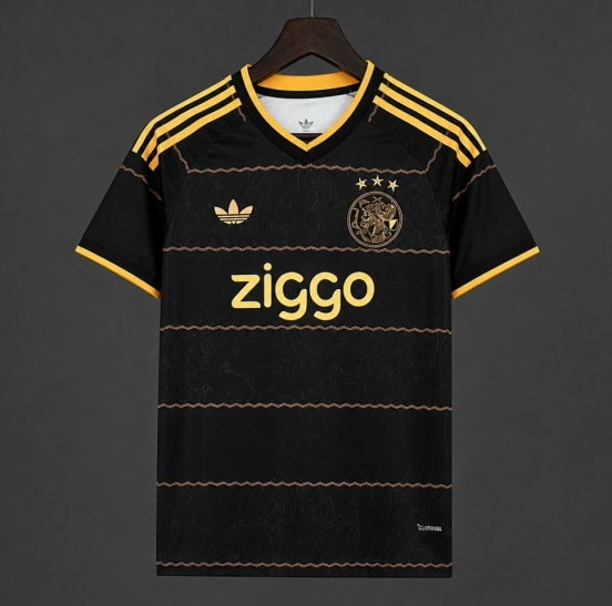 26/27 Ajax Away Black Jersey