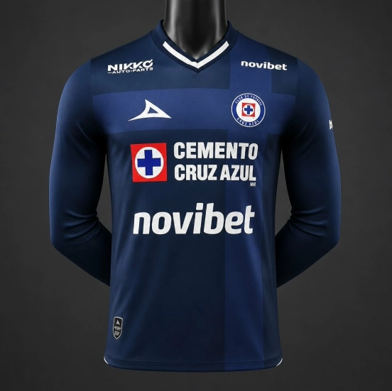 Player Version 26/27  Cruz Azul Third Long Sleeve Jersey