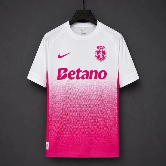 26/27 Sporting CP Lisbon October Pink Jersey