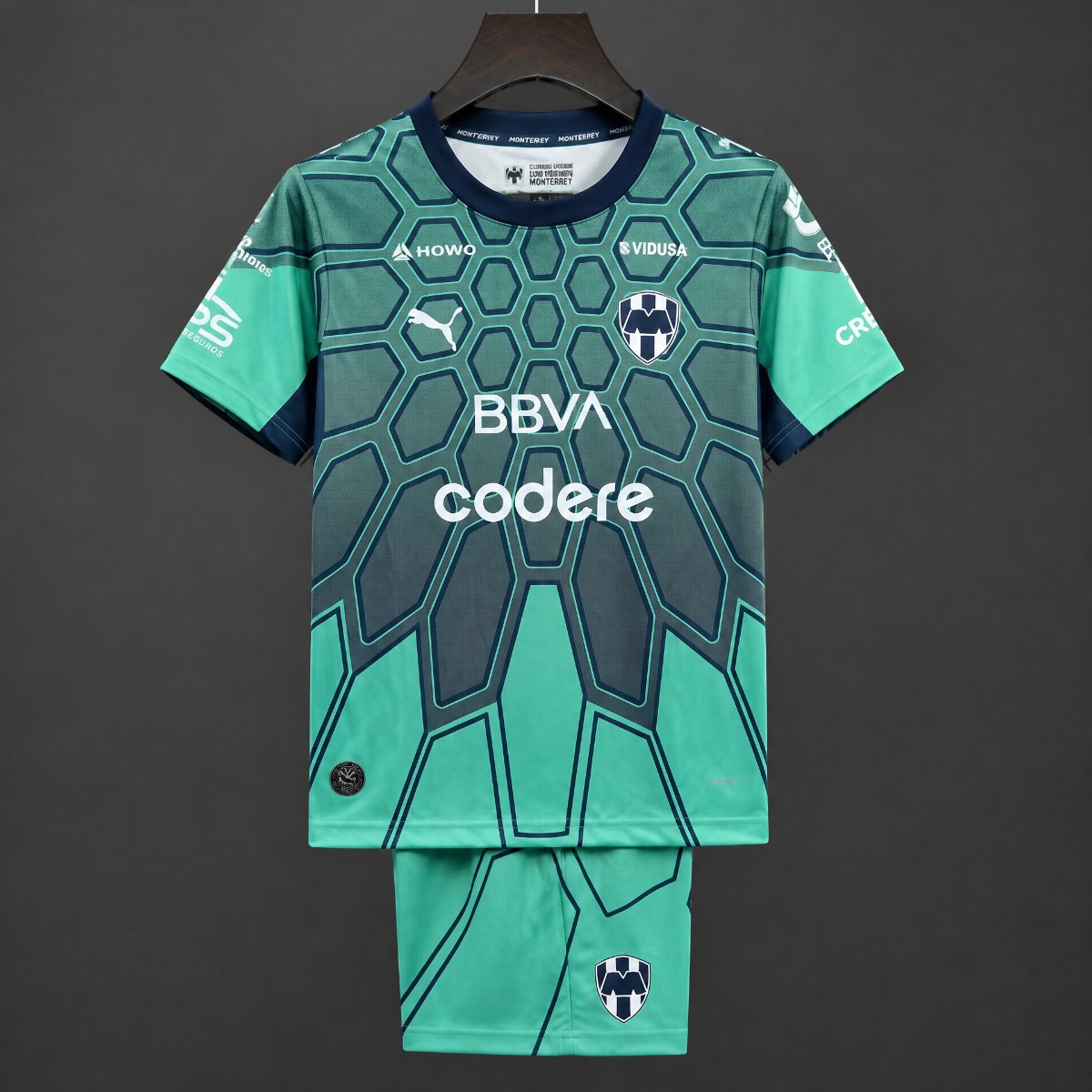 26/27 Kids Rayados Monterrey Goalkeeer 2 Green Jersey